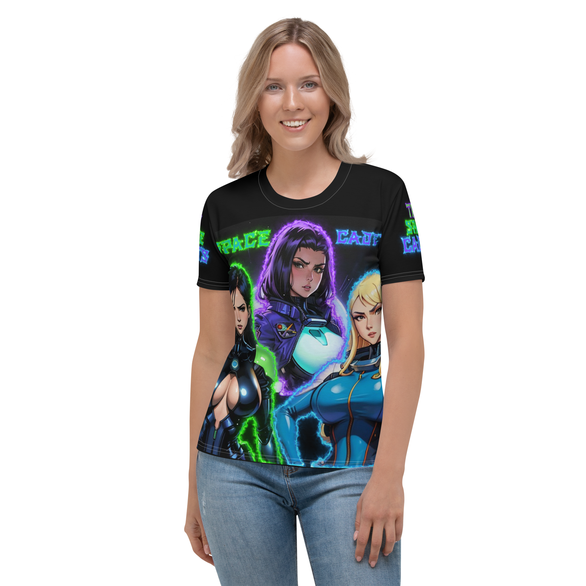 Woman`s Anime shirt (39)-1