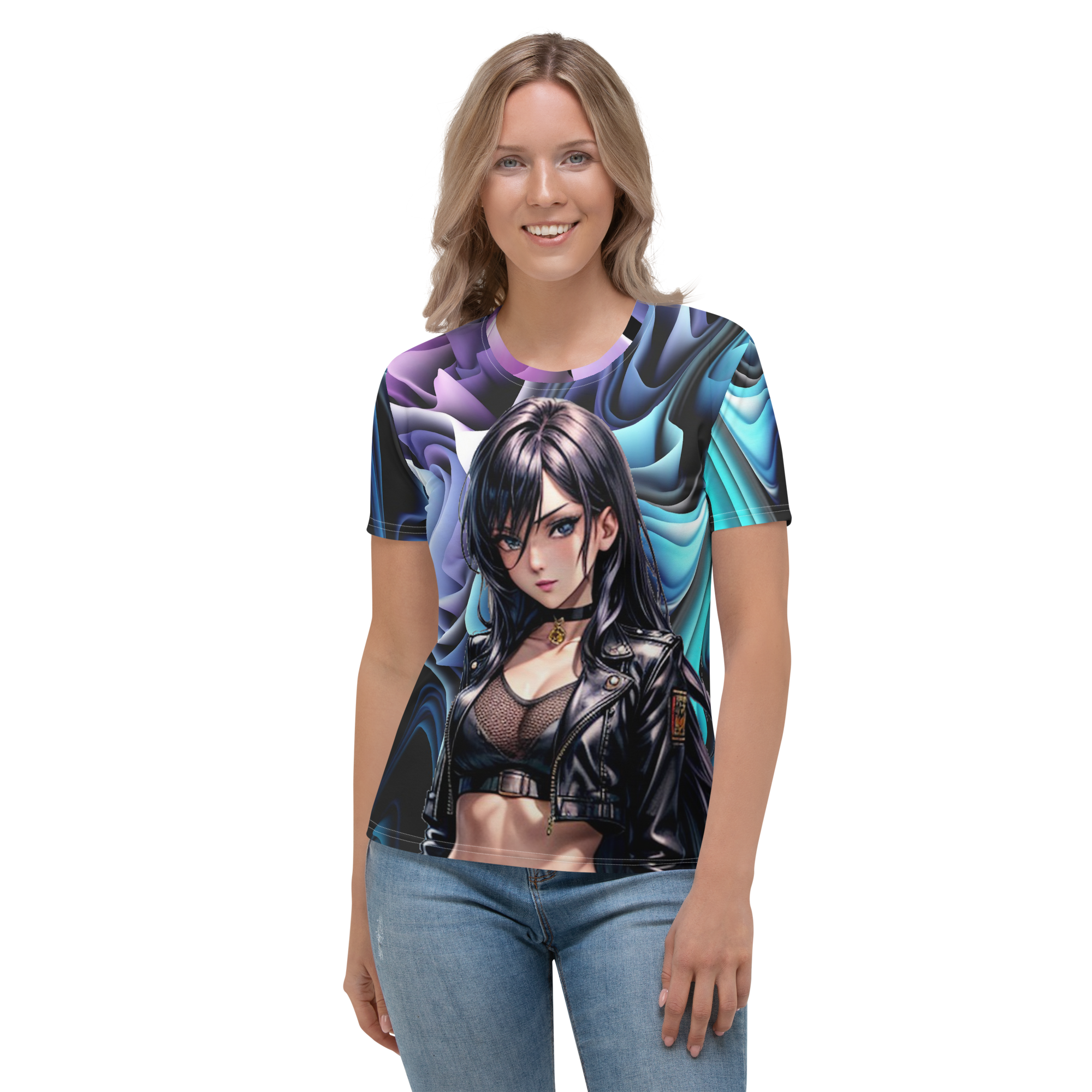 Woman`s Anime shirt (8)